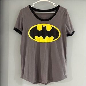 Batman Logo Gray T-Shirt